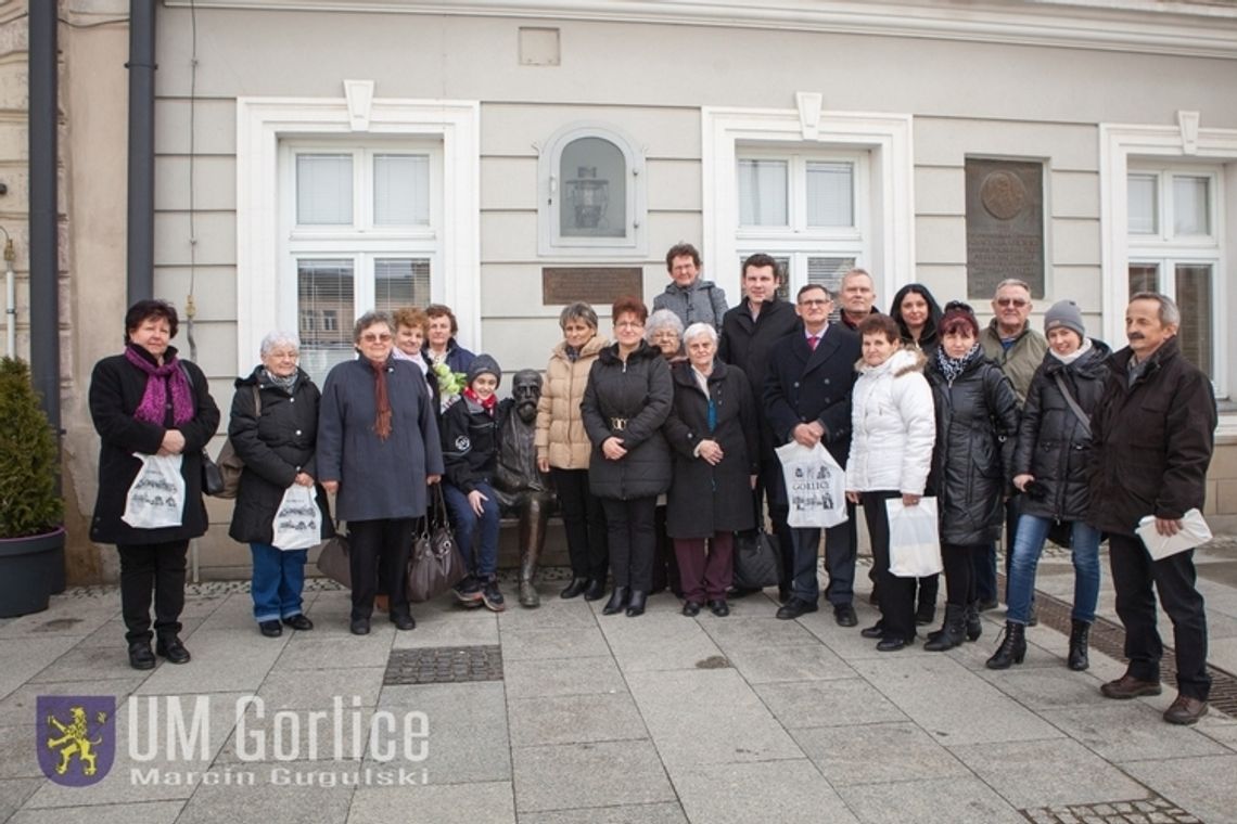 Turyści z Węgier w Gorlicach