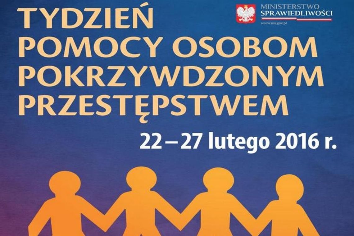 Tydzień Pomocy Osobom Pokrzywdzonym Przestępstwem