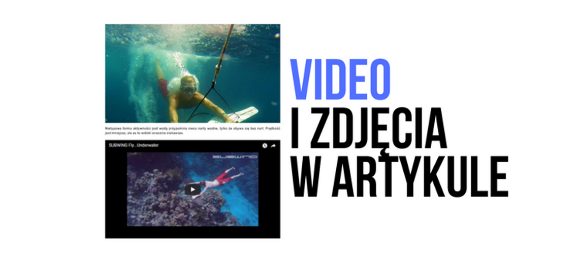 Video i zdjęcia w artykule