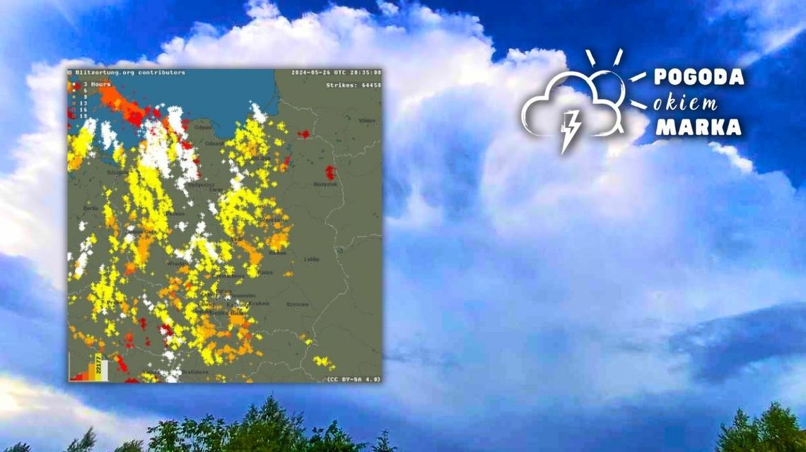 chmura nad blokami w gorlicach