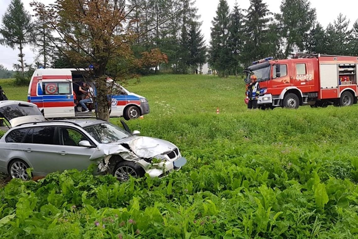 W Ropie w ciągu półtorej godziny dwa poważne zdarzenia drogowe. Noga z gazu! AKTUALIZACJA