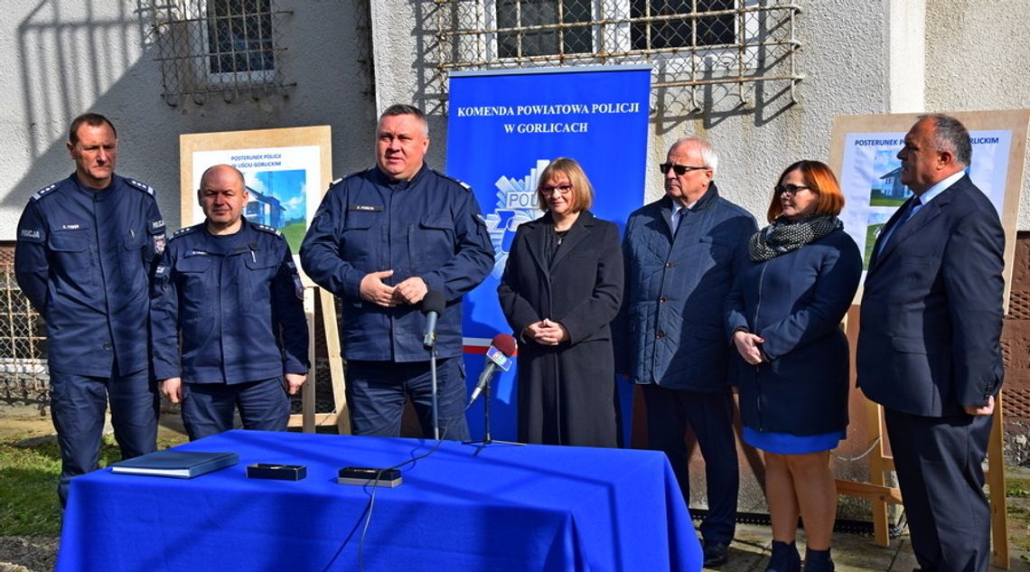 W Uściu Gorlickim rusza budowa nowego posterunku policji