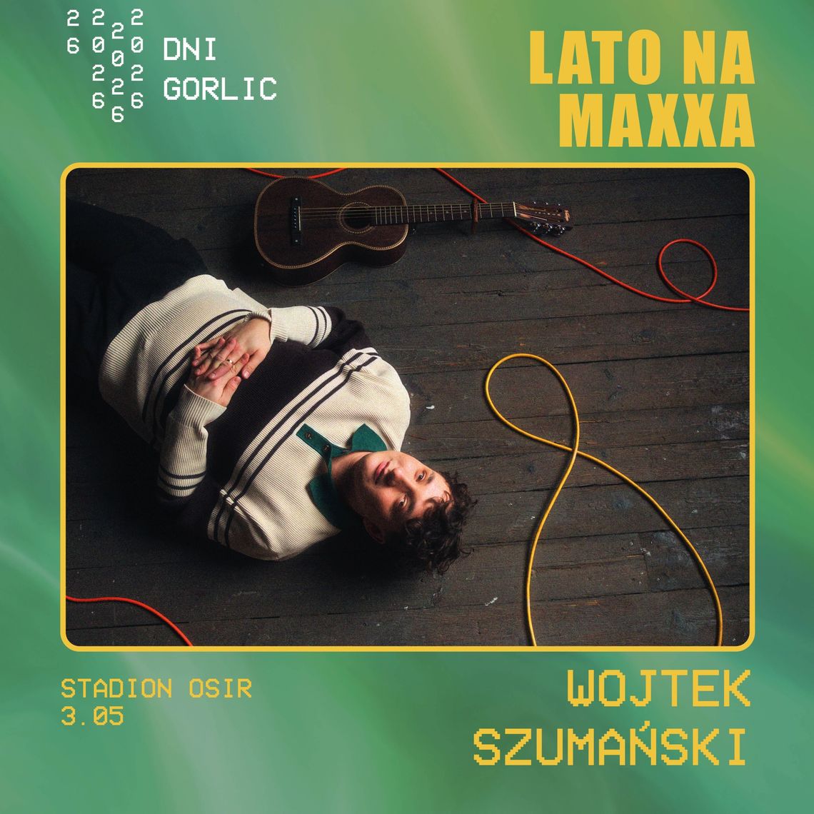 zdjęcie przedstawia plakat zapowiadający dni Gorlic