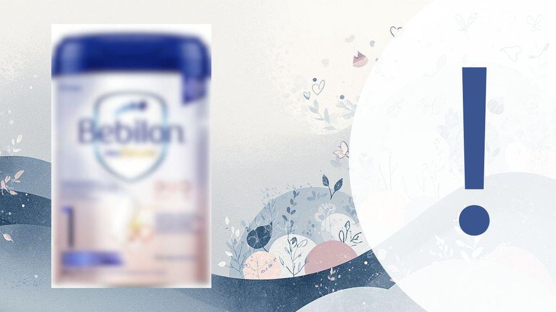 Zdjęcie przedstawia mleko modyfikowane