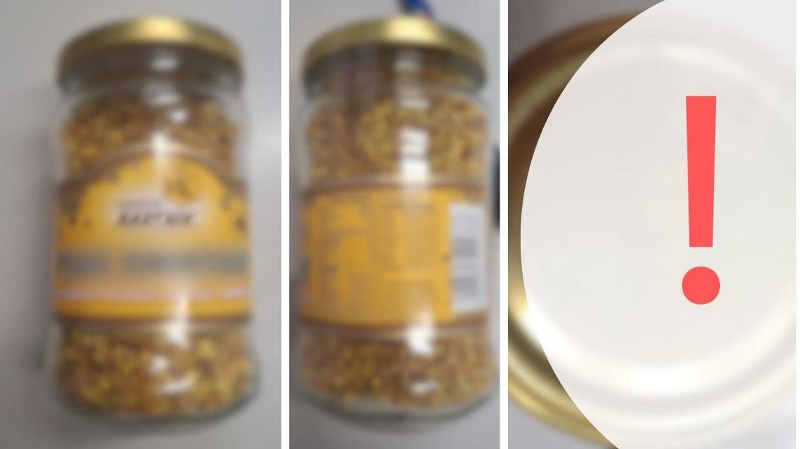 Zdjęcie przedstawia produkt pyłek kwiatowy