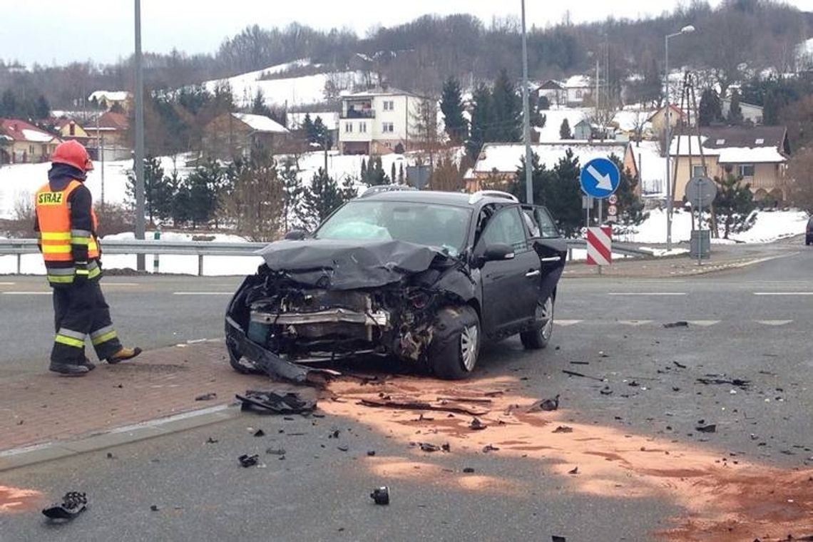 Wypadek w Bieczu. Dziecko w szpitalu.