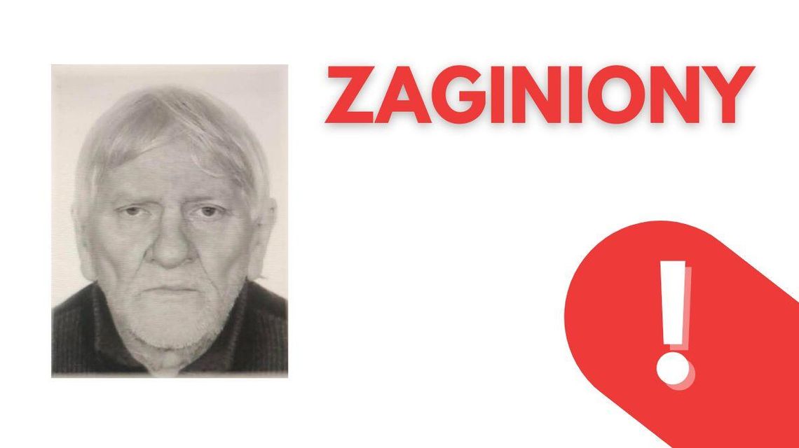 Zaginął Benedykt Rojek. Istnieje realne zagrożenie dla jego życia zdjęcie przedstawia czarno-białe zdjęcie mężczyzny