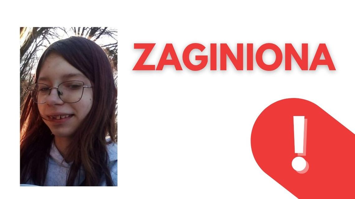 Zaginęła 12-letnia Oliwia Cyperska. Policja apeluje o pomoc