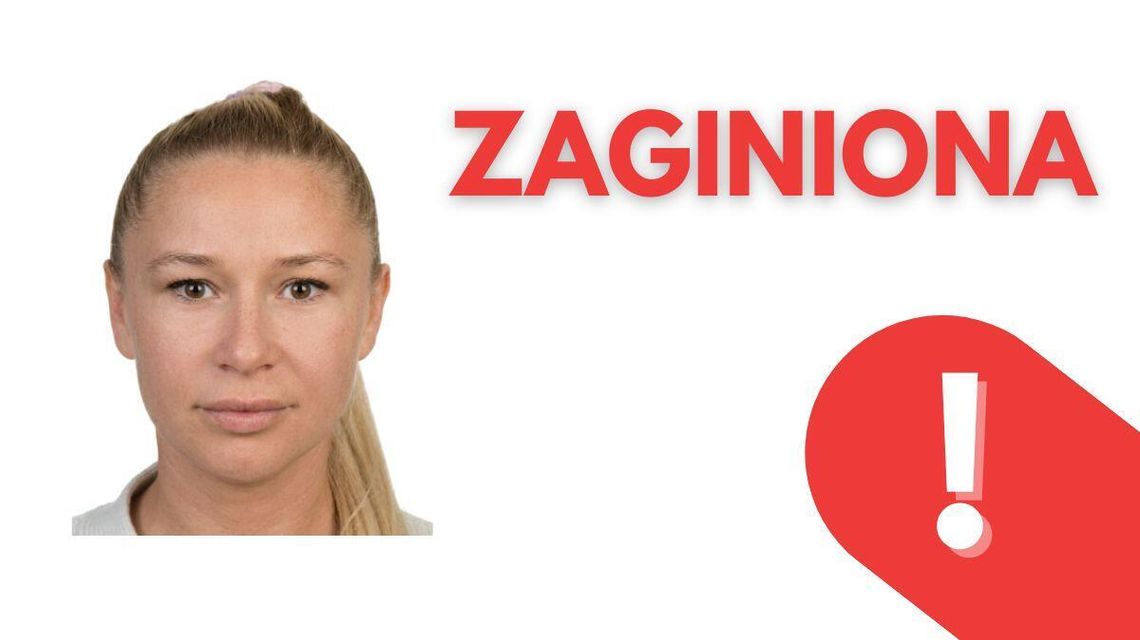 Zaginęła 35-letnia Weronika Suder-Paw. Policja prosi o pomoc zdjęcie przedstawia kolorowy portret kobiety