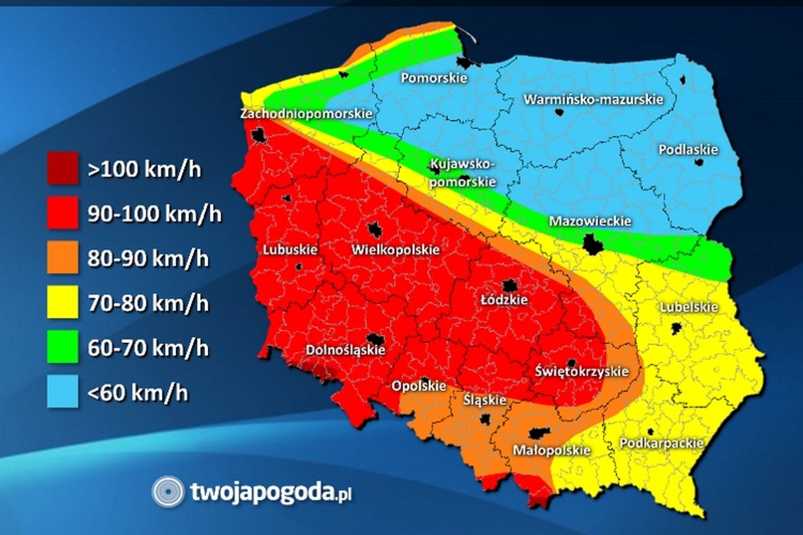 Zbliża się orkan Xavier