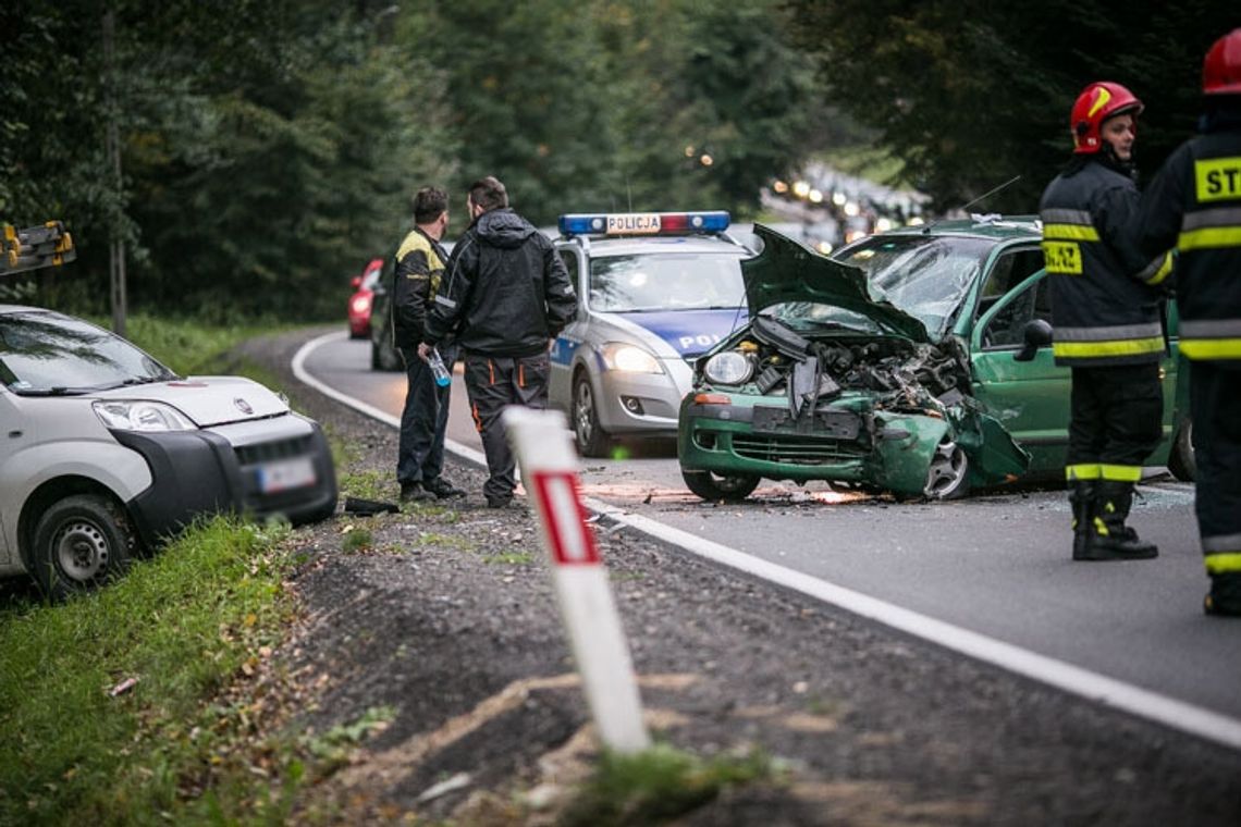 Zderzenie pojazdów na ul. Dukielskiej