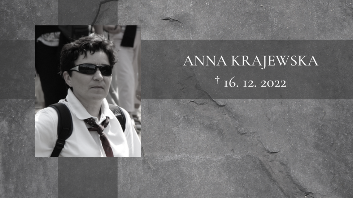 Zmarła Anna Krajewska. Dziś odbędzie się jej pogrzeb