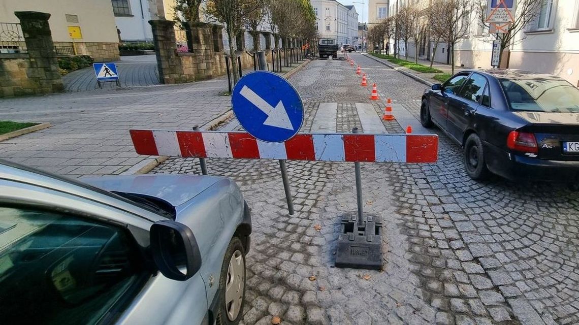 Mapka ze zmianą ruchu