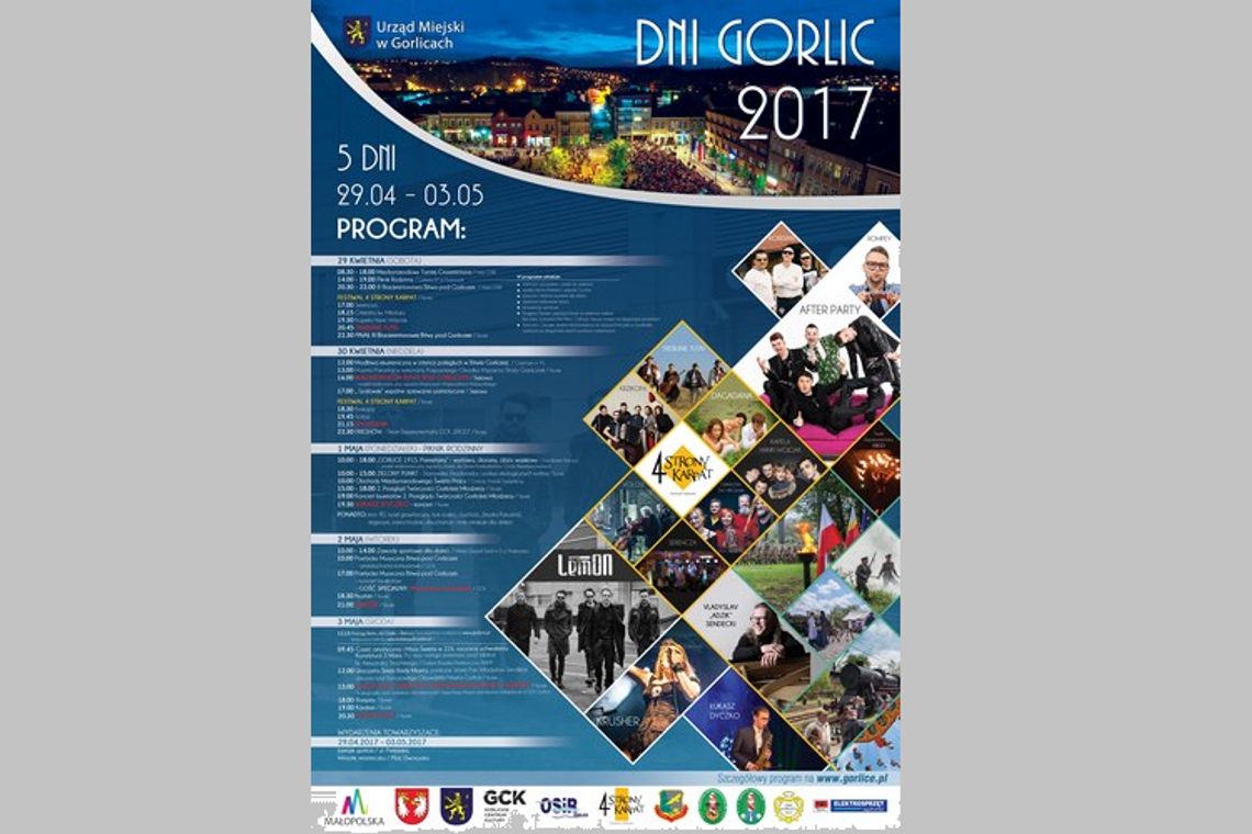 Znamy program Dni Gorlic