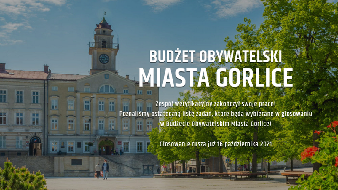 Znamy projekty w kolejnej edycji głosowania na Budżet Obywatelski Gorlic!