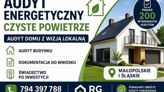 Audyt energetyczny do programu Czyste Powietrze