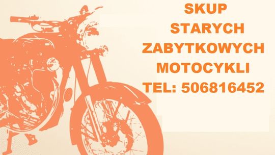 KUPIĘ STARE ZABYTKOWE MOTOCYKLE MOTOROWERY MOTORY!
