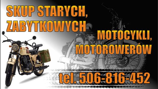 KUPIĘ STARE ZABYTKOWE MOTOCYKLE MOTOROWERY MOTORY PRL -CAŁA POLSKA- GOTÓWKA! 7 DNI W TYGODNIU