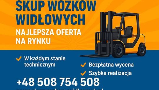 Kupię wózek widłowy używany Gorlice /Cała Małopolska/ Najlepsze ceny na rynku