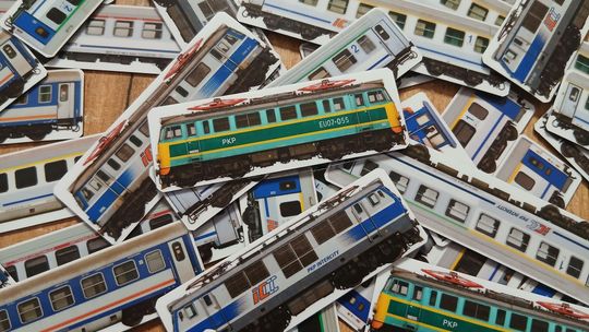 Magnesy pociągów na lodówkę - Magnesiki-Kolejowe.pl