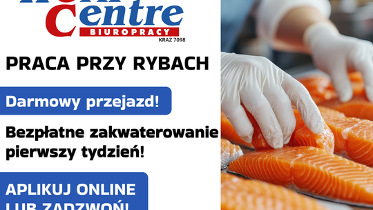 Pakowanie ryb (k/m) Oferta pracy w Holandii