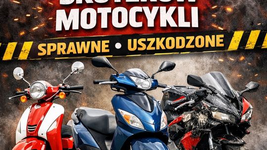 SKUP MOTOCYKLI MOTOROWERÓW SKUTERÓW QUADÓW