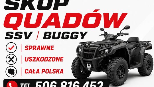 SKUP QUADÓW QUAD QUADY ATV BUGGY