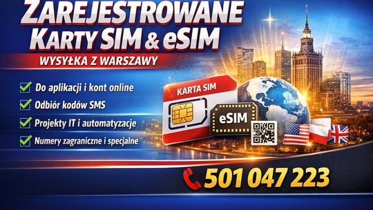 Sprzedam SIM/eSIM gotowe do użycia
