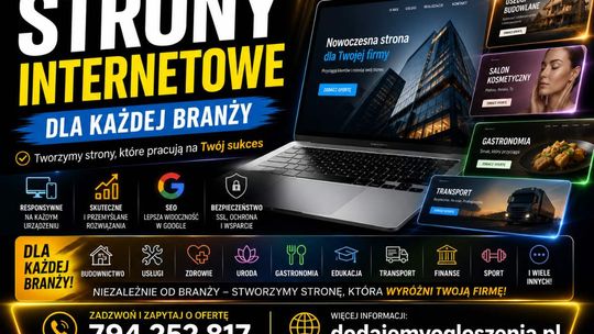 Strony internetowe dla dekoratorów wnętrz - bezpłatna wycena