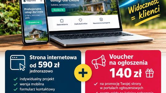 Zbudujemy stronę i zadbamy o to, co dzieje się po jej starcie