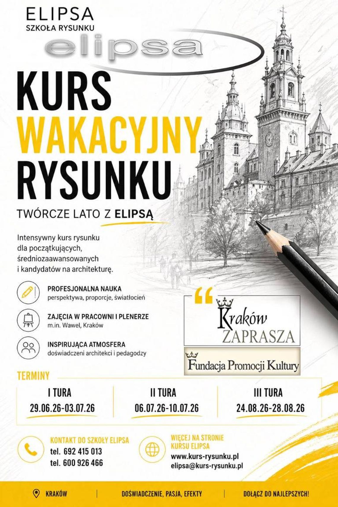 Kurs Wakacyjny Rysunku 2026