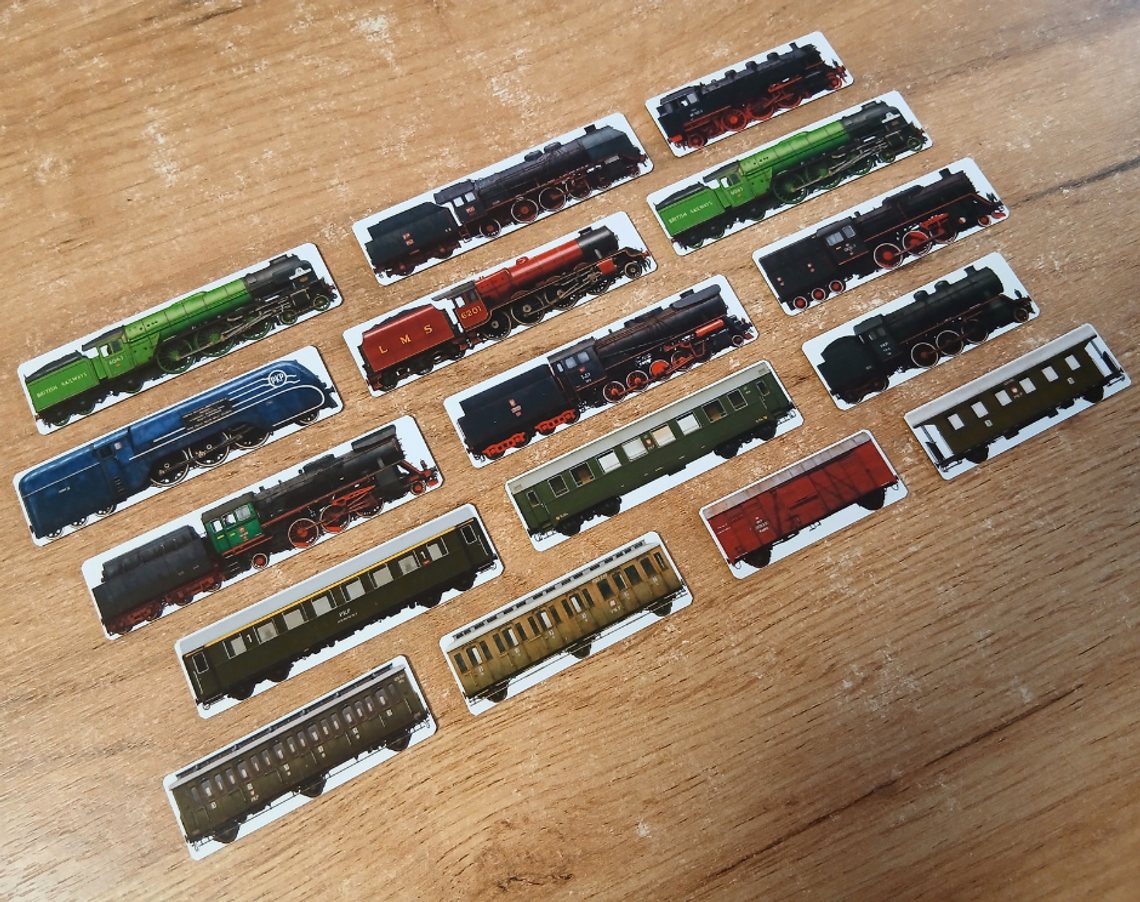 Magnesy Parowozów na lodówkę - Magnesiki-Kolejowe.pl