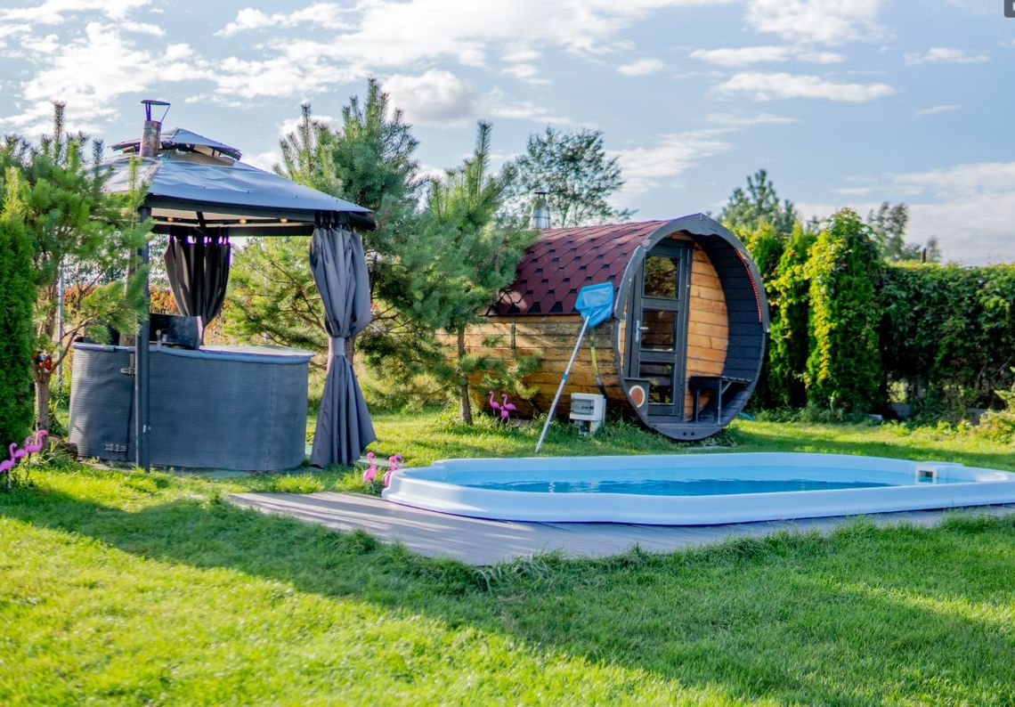 Odpoczynek w naturze - Całoroczne domy na Mazurach z jacuzzi i sauną