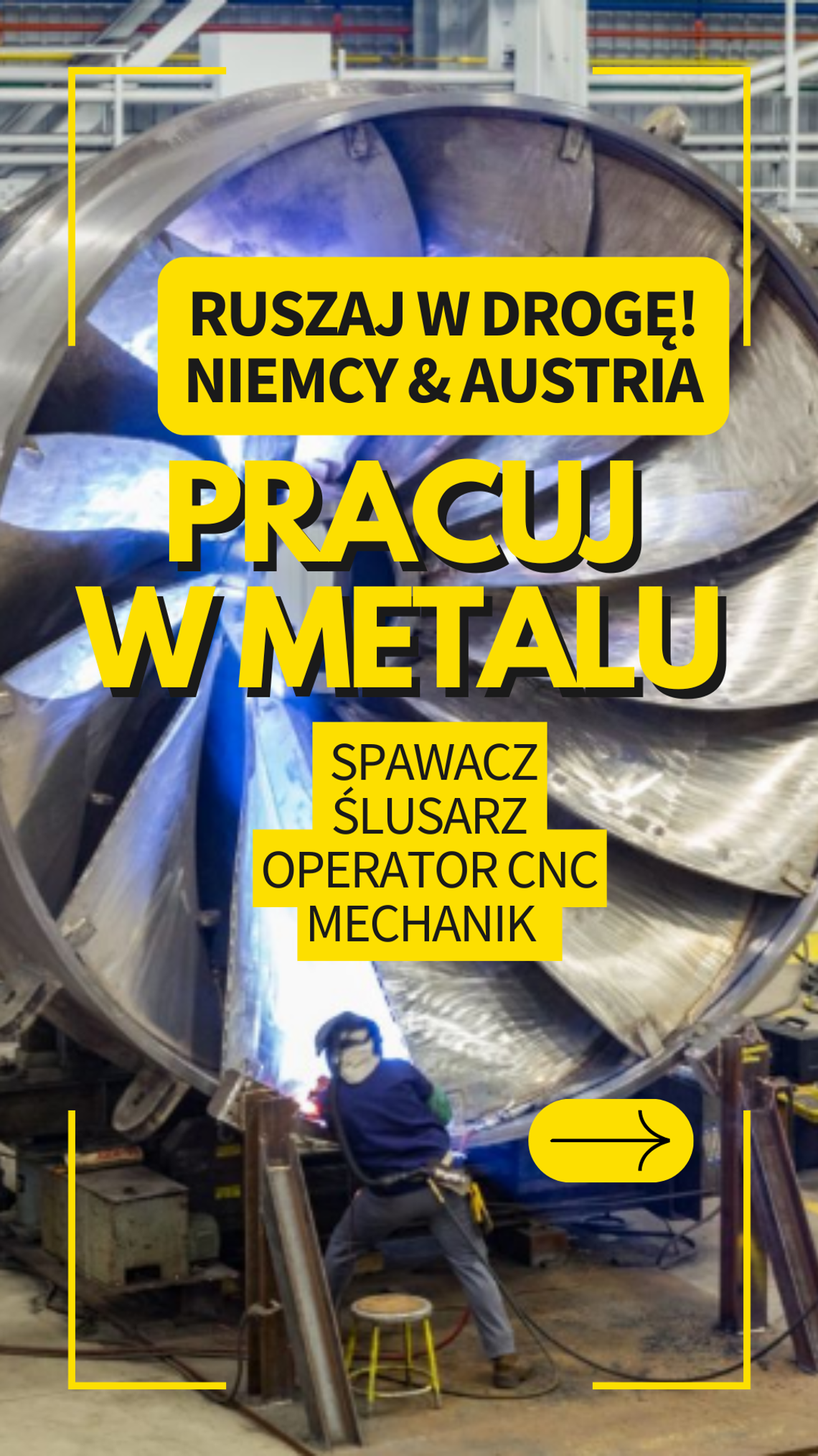Praca w Austrii ślusarz spawacz