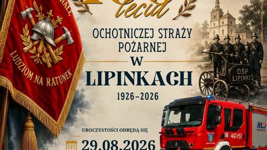 100-lecie OSP Lipinki | zapowiedzi wydarzeń - halogorlice.info
