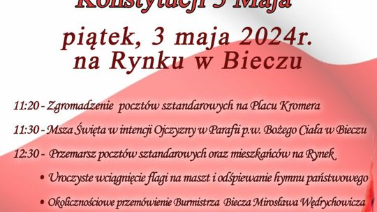 233. Rocznica Uchwalenia Konstytucji 3 Maja w Bieczu | halogorlice.info