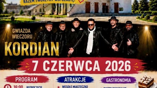 Zdjęcie przedstawia plakat zapowiadający wydarzenie - 28. Festyn Parafialny w Parafii św. Jadwigi Królowej