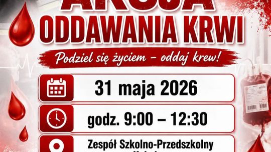 Akcja honorowego oddawania krwi w Kobylance | zapowiedzi wydarzeń - halogorlice.info