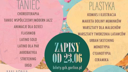 Akcja lato w GCK | halogorlice.info Plakat zapowiadający Akcję lato w GCK