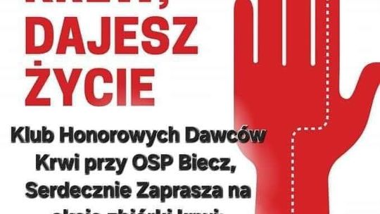 Akcja zbiórki krwi w Bieczu | zapowiedzi imprez – halogorlice.info