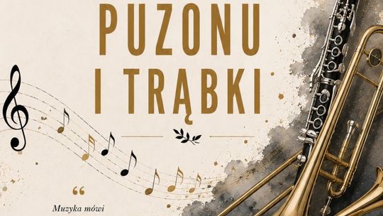 zdjęcie przedstawia plakat promujący wydarzenie - Audycja klas klarnetu, puzonu i trąbki
