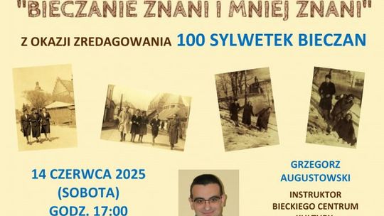 Plakat promujący spotkanie Spotkanie z Grzegorzem Augustowskim