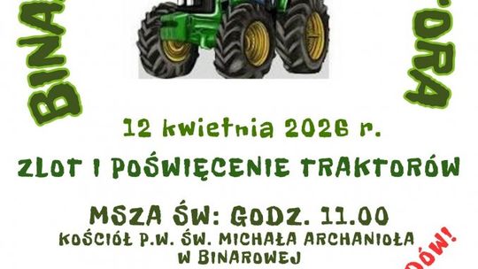 Binarowski Dzień Traktora | zapowiedzi wydarzeń - halogorlice.info Plakat zapowiadający wydarzenie - Binarowski Dzień Traktora
