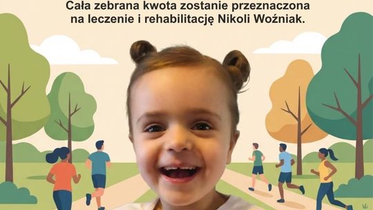 plakat zapowiadający wydarzenie - Charytatywna „5 dla Nikoli”