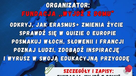 plakat zapowiadający Discover, Share, Inspire – Erasmus Day 2025