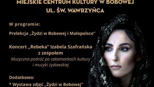 Dni Bobowej z Kultura Żydowską – SZALOM 2025 | zapowiedzi imprez – halogorlice.info Plakat zapowiadający wydarzenie Dni Bobowej z Kultura Żydowską