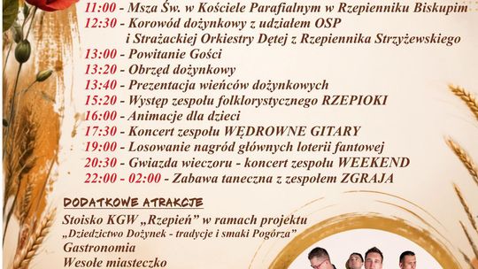 Dożynki Gminne w Rzepienniku | zapowiedzi wydarzeń - halogorlice.info