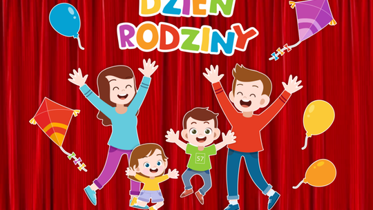 zdjęcie przedstawia plakat promujacy wydarzenie -  Dzień Dziecka i Rodziny w Bobowej