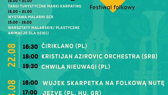 Festiwal „4 Strony Karpat” w Gorlicach | zapowiedzi wydarzeń - halogorlice.info