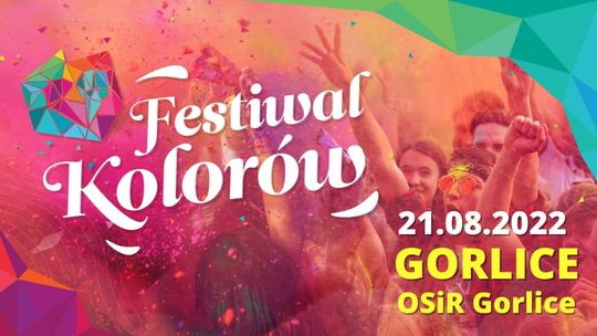Festiwal Kolorów 2022 – Gorlice | zapowiedzi imprez – halogorlice.info